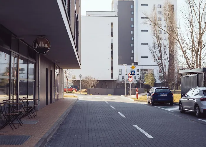 Modern ǀ Ac, Free Parking Appartement Bratislava